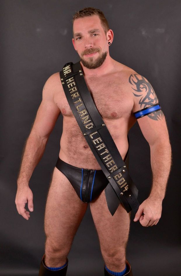 Johnny Parker (gay porn star) - Mr. Heartland Leather 2014