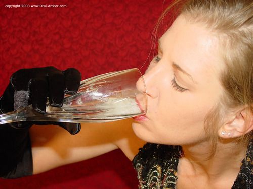 cheers baby. enjoy the taste