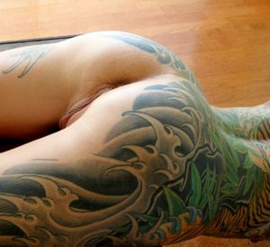 Nice tattooed ass