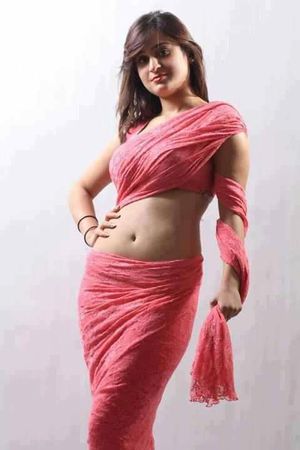 half saree....pinky