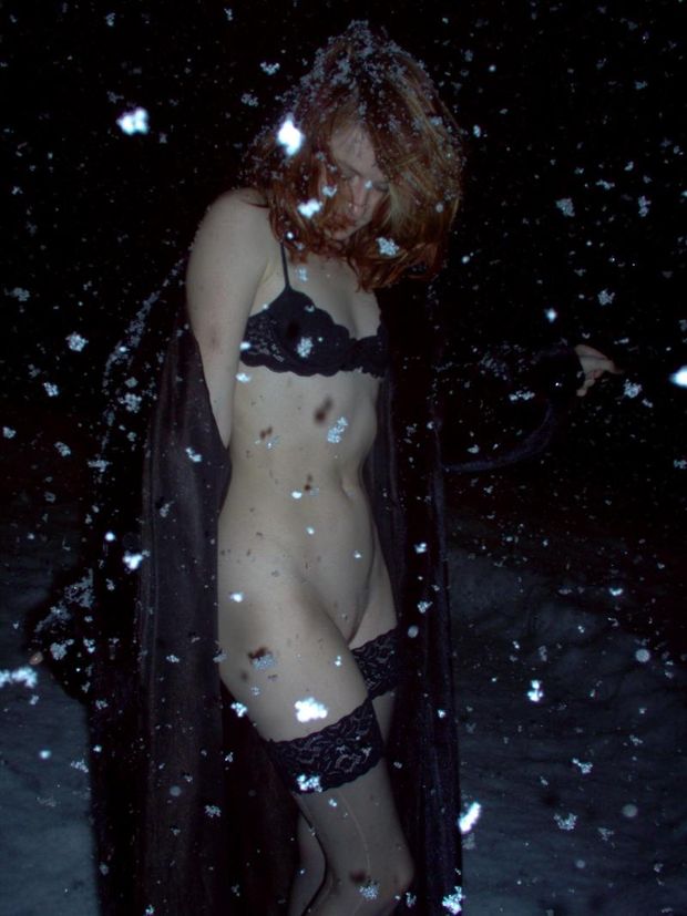 POSING IN THE SNOW!
