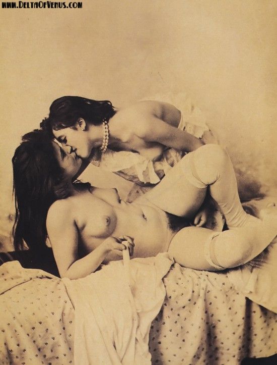 two girls enjoying eachother