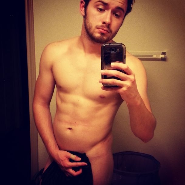 About to shower