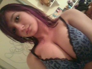 Cute slut with huge tits!