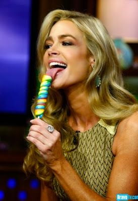 Denise Richards Deepthroat & Lapdance on Live TV