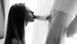 Aveiled kiss. More @