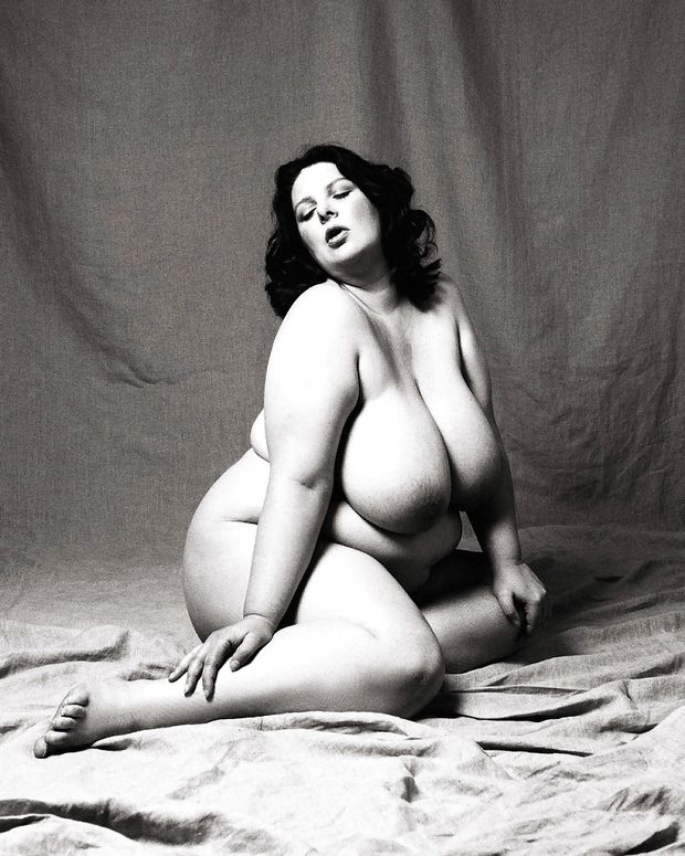 belle ronde en noir et blanc