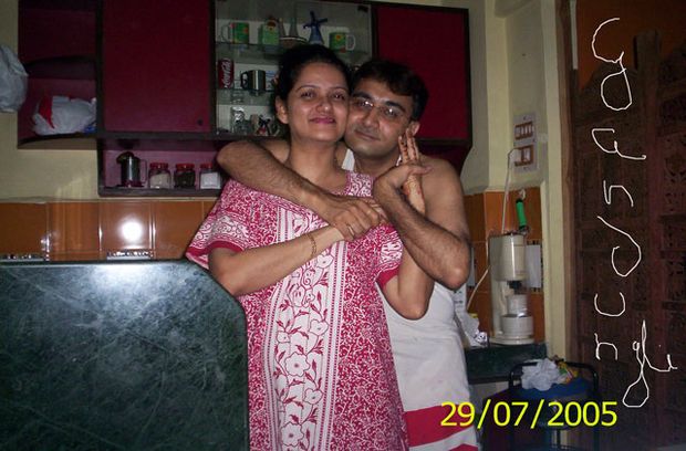 Indian Couple Honeymoon photos on net..