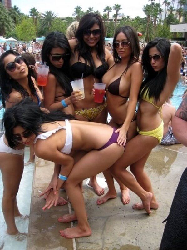 Indian teen girls fun on beach