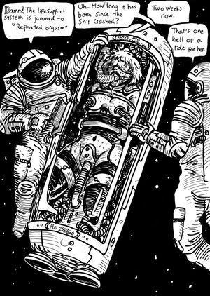 jomsviking floating through space