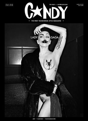 Lady Gaga Naked For Candy Magazine