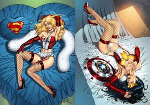 Supergirl & Wonder Woman