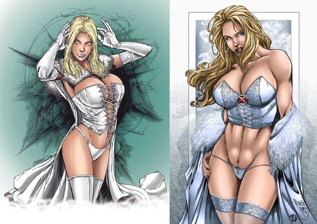 Emma Frost / White Queen -- hottest babe in comics