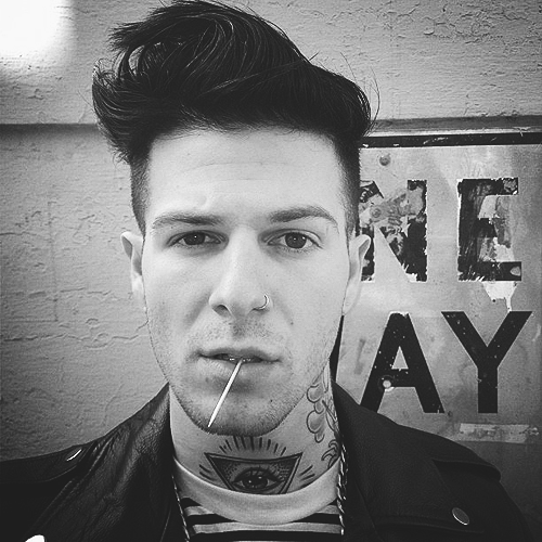Jesse Rutherford lead singer of The Neighbourhood From some angles he reminds me of Zachary Quinto