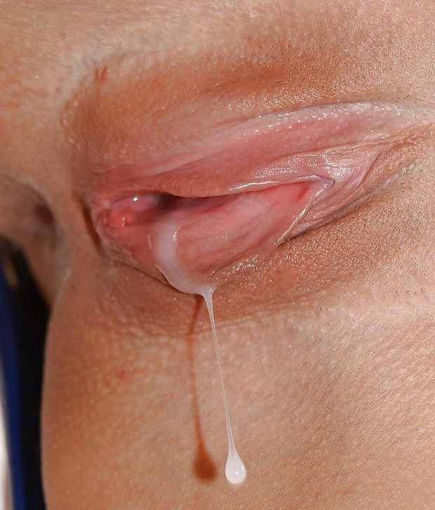 Dripping pussy cumshot.