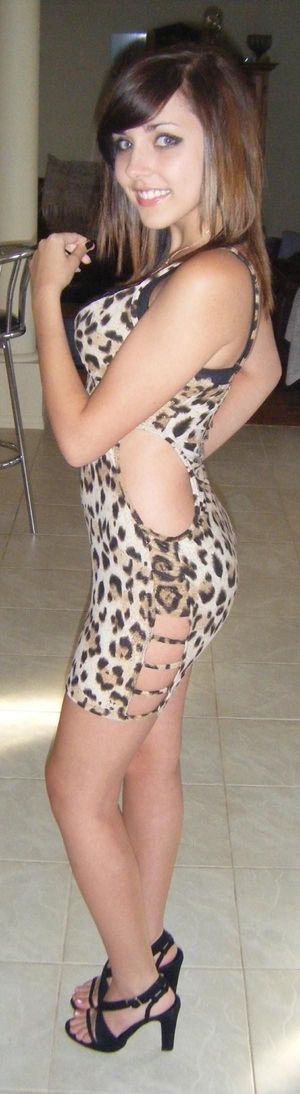 sexy dress on a sexy girl