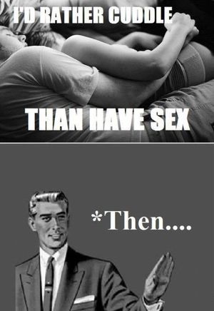 Know your sexual grammar. U.U