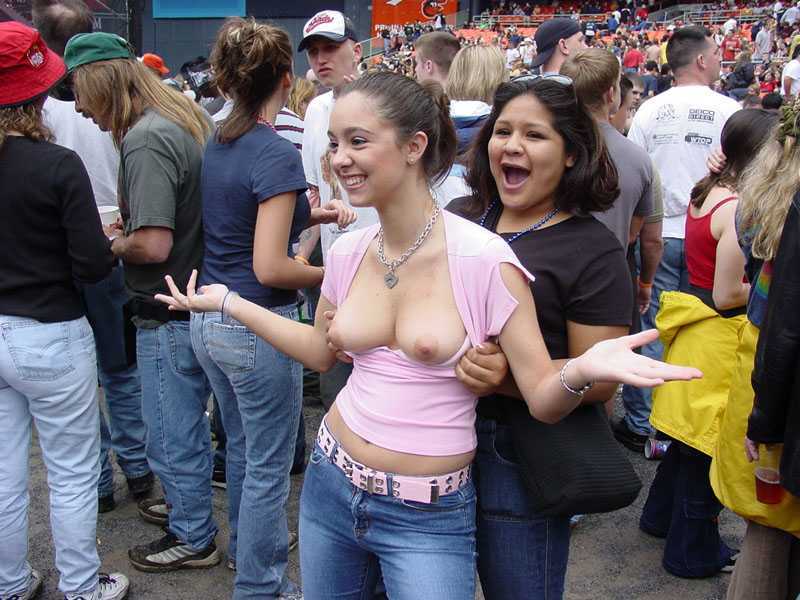 Flashed by friend