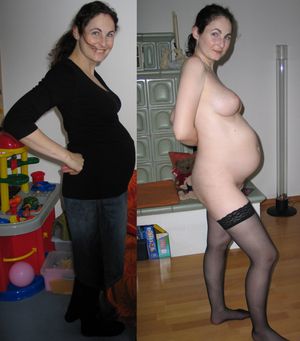 pregnant wife