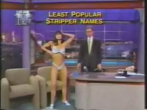 Demi Moore Stripping and dancing on David Letterman show