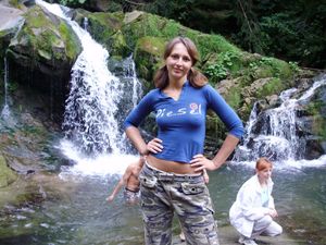 Pokies at the waterfall