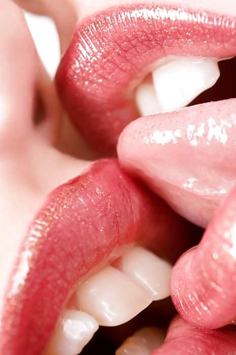 Hot kiss.