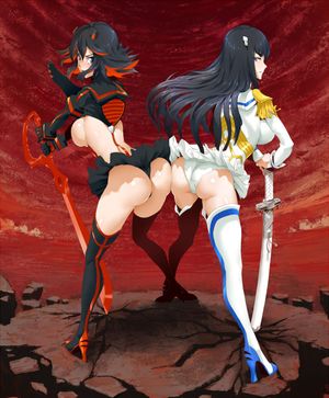 Ryuko Matoi & Kiryuin Satsuki butt to butt