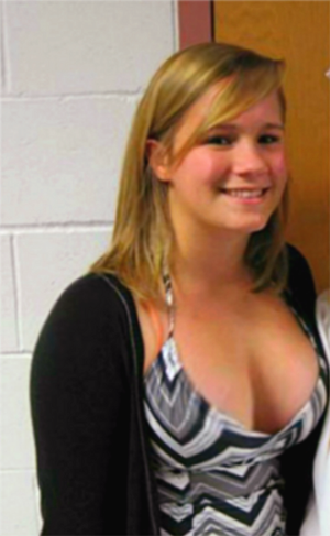 cute girl with big boobs nice cleavage