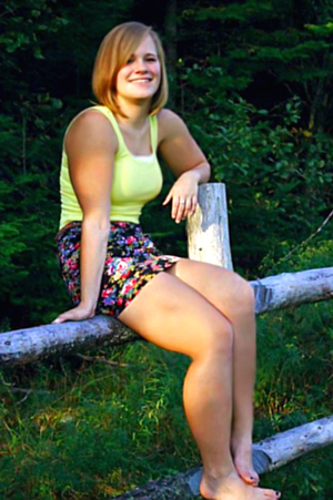 sexy girl next door with nice legs