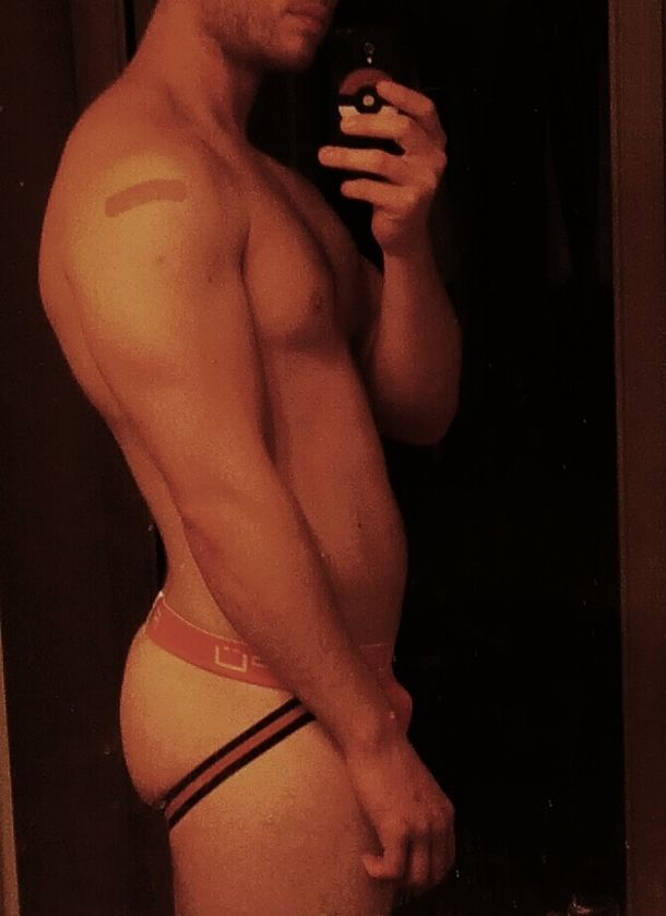 Spending Christmas in my jockstrap