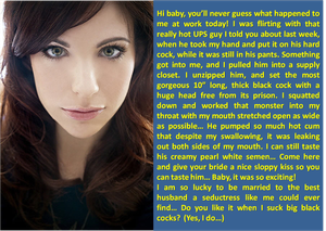 Seducing the UPS guy