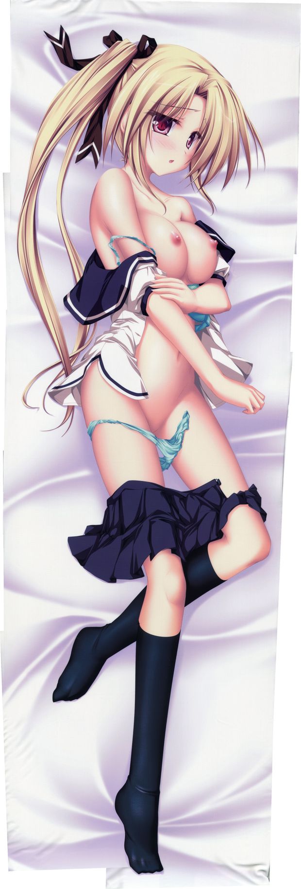 Sexy blonde hentai coed