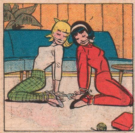 Classic Artwork - Betty & Veronica Tied