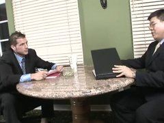 Nicole Ray in the office.