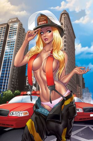 Samantha firefighter by Elias-Chatzoudis