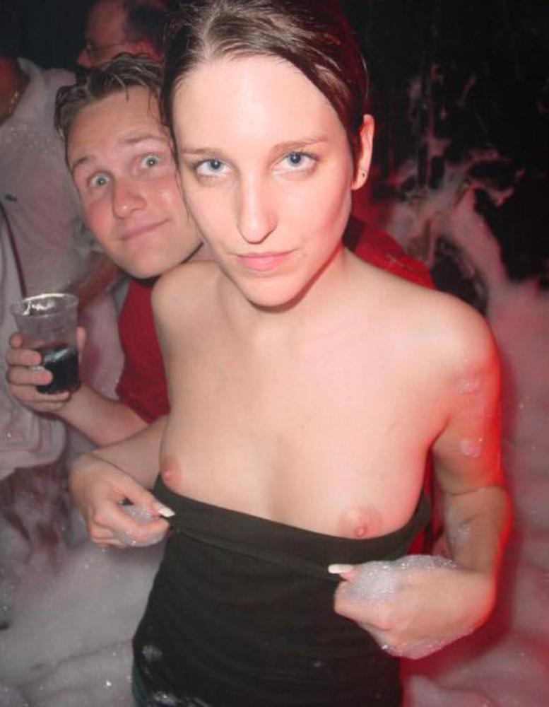 flashing boobs