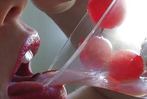 She loves it with cherries