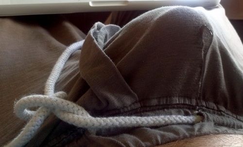 Precum leak