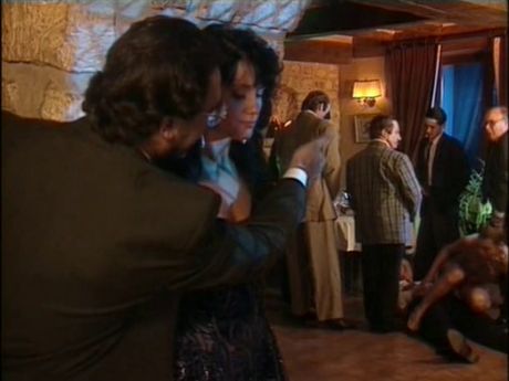 Zara Whites in a classic Italian movie