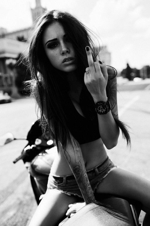 Awesome expressive babe who his so fucking cute with her attitude, short cutoffs