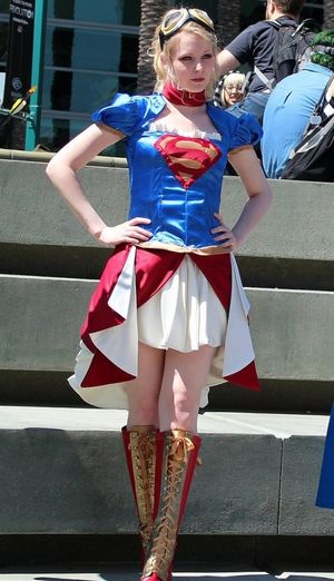 Victorian Supergirl Cosplay