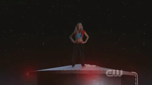 Supergirl takes flight