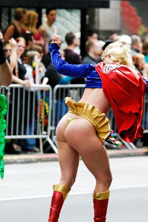 Are those natural? 20s?, comicheroines: Supergirl Cosplay Look At...