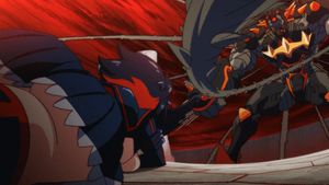 Ryuuko Matoi booty slap