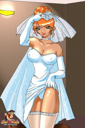 hot hentai bride