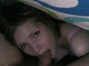 blow job under the covers