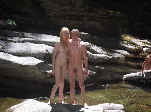 Oh Kim! I though I was your only nude buddy to swim with!