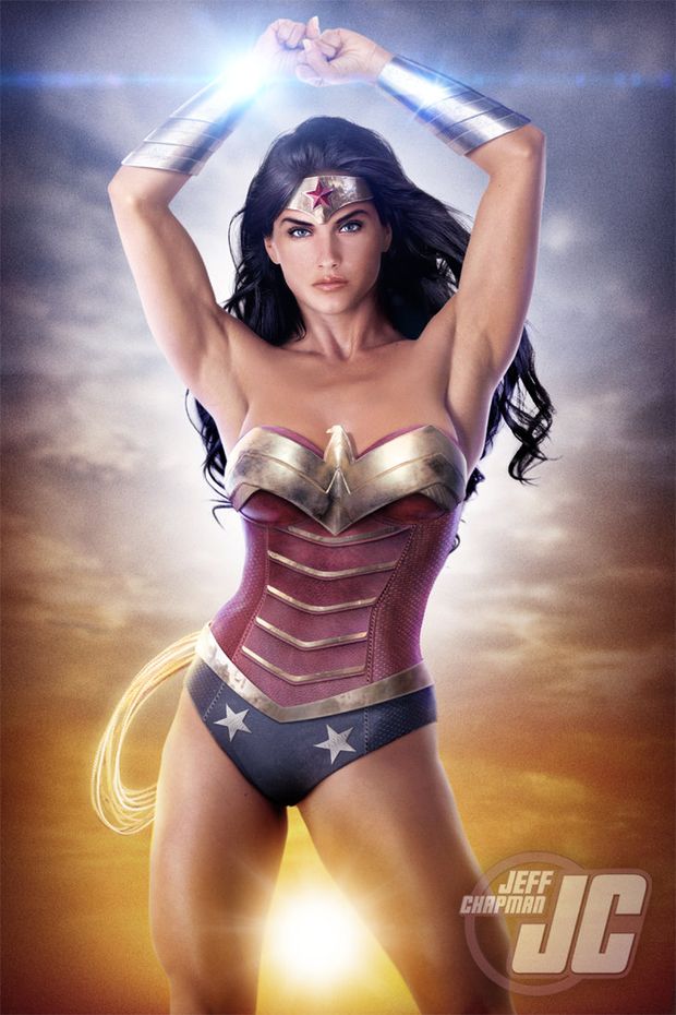 buff wonder woman