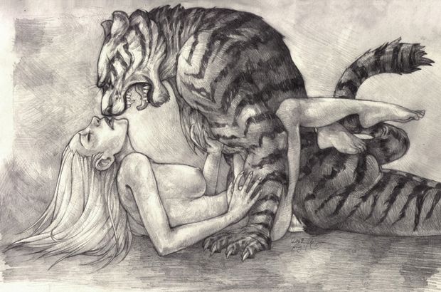 Tiger dude gets laid by harag