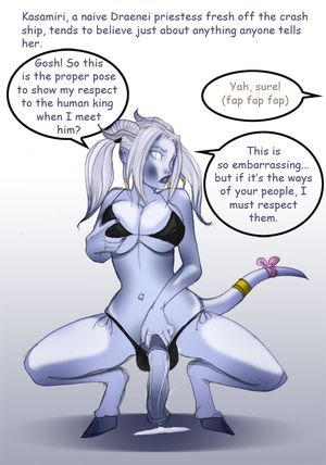 An average draenei prietess, totally by shia